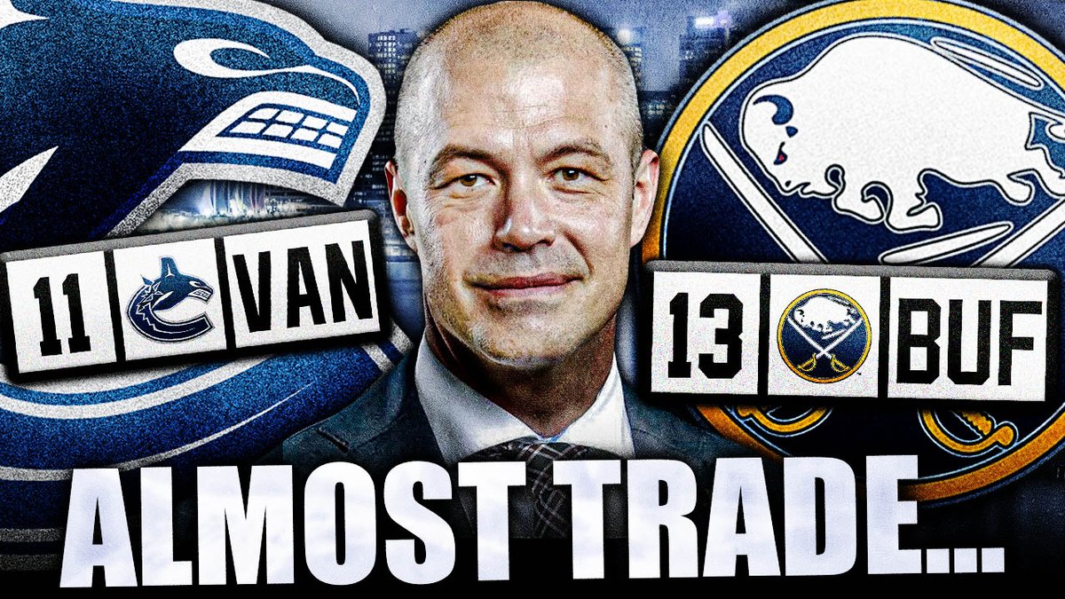 We're talking about that #Canucks video at the #2023NHLDraft, showing how they might've had the opportunity to trade down with the #LetsGoBuffalo.

youtu.be/9oTAQlXk2xE