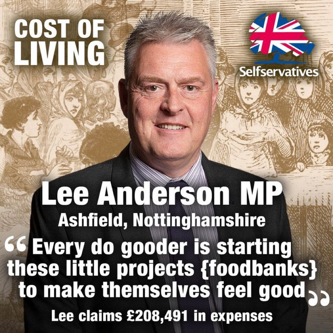 The Booz Brothers

<a href="/RealStephenKerr/">Stephen Kerr MSP</a> has backed <a href="/LeeAndersonMP_/">Lee Anderson MP</a> in calling for the taxation of foodbanks with recipients having 50% of the value deducted from their benefits/salary. He says "we can't give out free food while claimants spend your money on fags and booze."