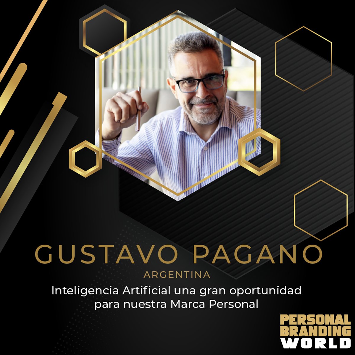 Desde 🇦🇷 <a href="/GustavoPagano3/">Gustavo Pagano</a> ve en la I.A. una oportunidad "un buen balance ⚖️ entre nuestras habilidades offline y el uso correcto de las nuevas tecnologías 👨‍💻 es lo que hará trascender nuestra imagen y #MarcaPersonal".
El #PBWeBook2023 lo descargas en personalbrandingworld.com.
