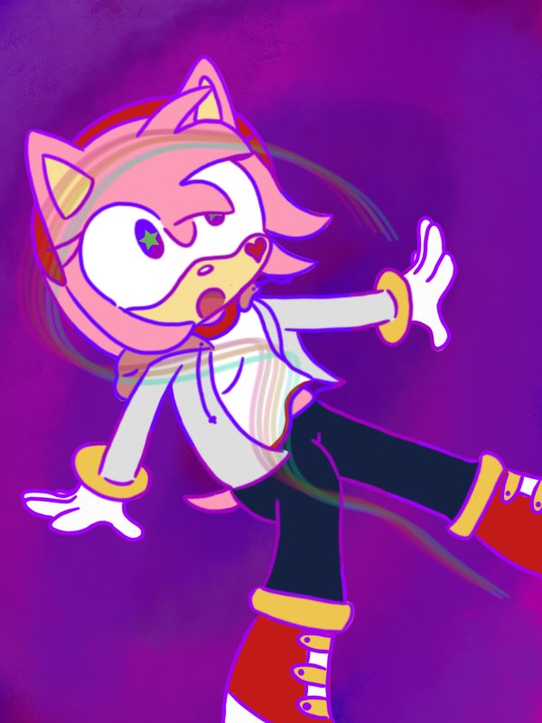 Mangos2lifer's tweet photo. Outer space amy? #AmyRose #AmyRoseFanArt https://t.co/5rh6pUnU50