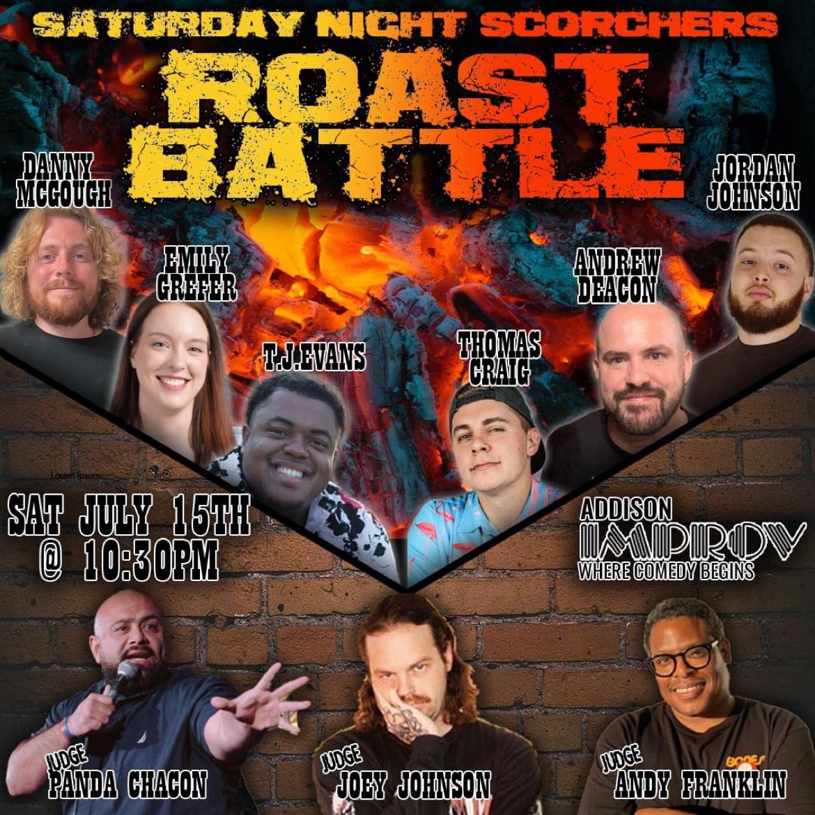 TheTCraig's tweet photo. Tonight at the @AddisonImprov it’s going down! Holler if you want some tickets! https://t.co/yalycTXUyX