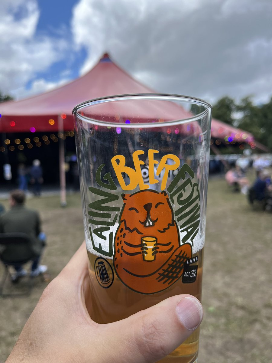 So long @ealingbeerfest 2023 and thanks for *all* the beer. I guzzled 60 different beers (and ciders!) and what a joy they all were. Brilliant event, and fantastic to bump in to so many friends who also like a bit of ale. (My best was the @thornbridge Lucaria porter)