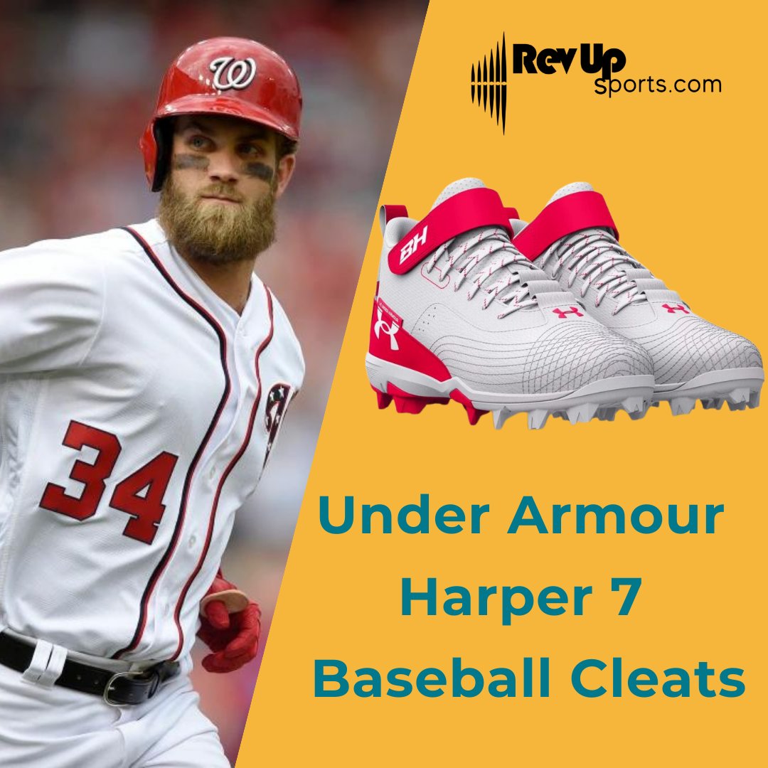 RevUpSports_'s tweet image. Did you know that Bryce Harper's contract with Under Armour marked the largest endorsement agreement signed by a baseball player?  💰💲⚾

Get the details &amp;amp; take a look at some of his amazing cleats: 
revupsports.com/blog/under-arm…

#RevUpSports #BryceHarper #Baseball #BaseballCleats
