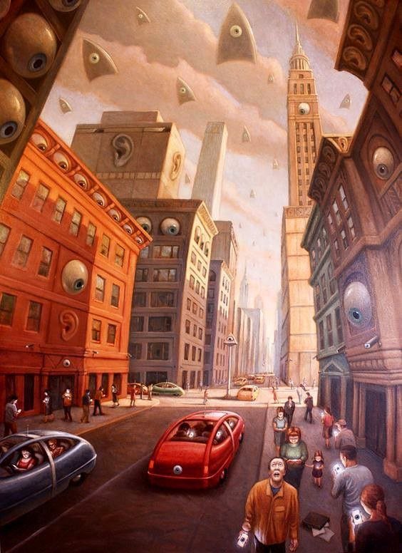 هذا ليس المستقبل الذي يريده معظمنا
إنه المستقبل الذي يريده النخبة الشيطانية
هم نفسهم لن يعيشوا في معسكرات استعباد
المدن الذكية التي يخططون لها. 

التكنولوجيا الذكية تعني المراقبة المستمرة
غير القانونية ، غير الأخلاقية المستعبدة.
لن تكون قادراً على التفكير أو التنفس
دون مراقبتك.