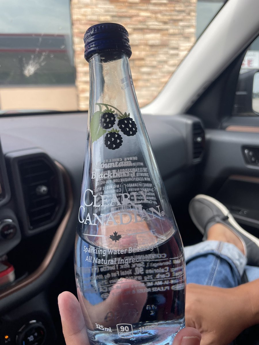 In an instant… my sister and I were transported back to 1991 with this refreshing sparkling water drink over the weekend.