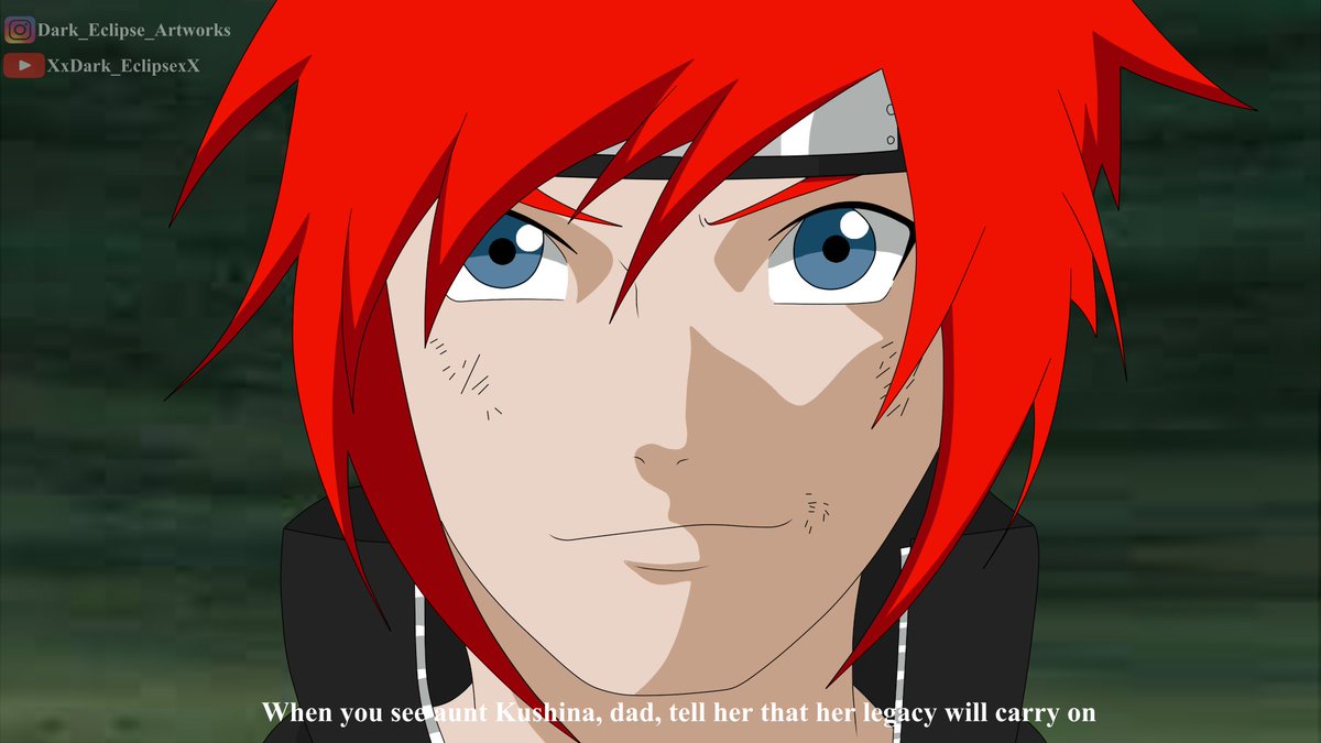 XxClipsyxX's tweet photo. This is a fake screenshot I created for the anime. It is not a real episode and the character is my OC. 

Lineart, color and art done by me. 

Base: Naruto 

Ren Uzumaki belongs to @KurikoMasashi (me) 

#NARUTO #NarutoShippuden #Narutooc #narutooccharacter #digitalart #fanart https://t.co/458Shf6dCo