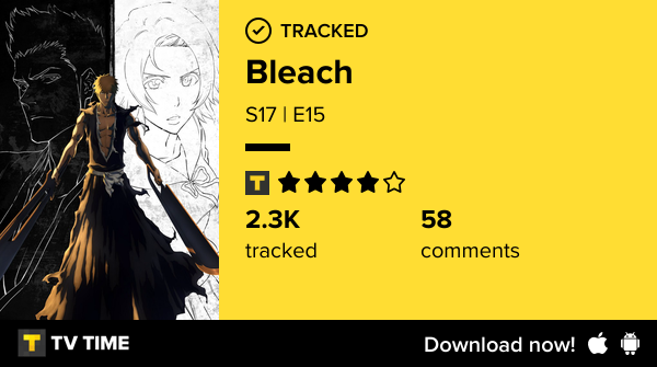 f9oole_00's tweet photo. I've just watched episode S17 | E15 of Bleach! https://t.co/7PO5sJ0TqG #tvtime https://t.co/w8JVqFbAxh