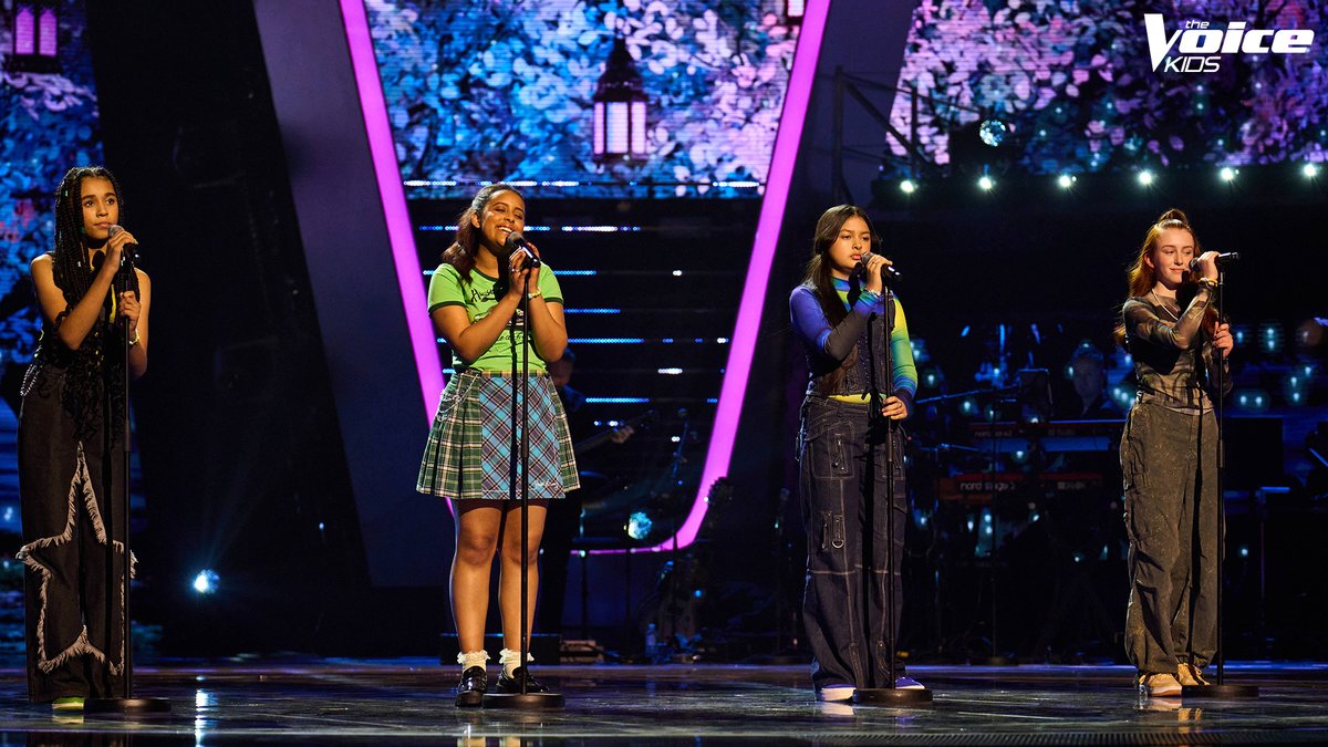 Team Pixie's ultimate girl gang and that performance of Climb Every Mountain ❤️ #TheVoiceKidsUK