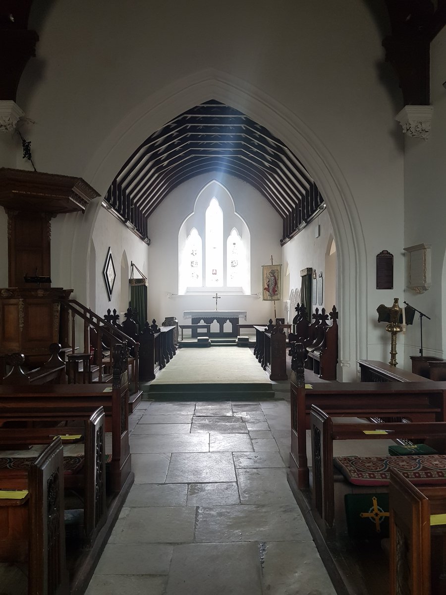 TheHistoryMouse's tweet photo. What immediately strikes the viewer when entering #BoytonChurch is the sense of sheer size. It is the TARDIS of churches, the seemingly bijoux medieval exterior belies the interior space #Boyton #Wiltshire https://t.co/XmMd1TWxyx