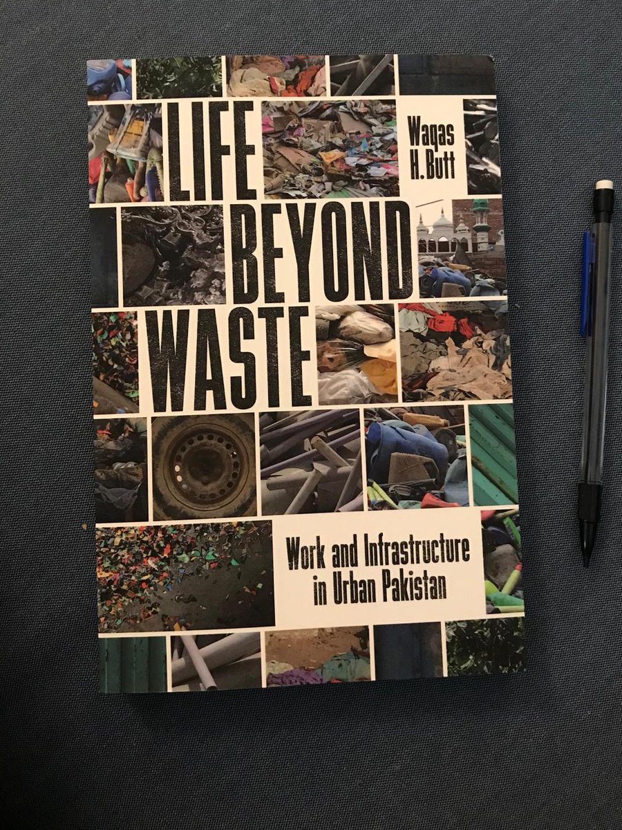 Making my way through @whbutt 's wonderful ethnography on waste work in Lahore. Must read for anyone interested in class and caste dynamics in Pakistan and South Asia. Most work on Pk doesn't directly address caste, following popular narratives that caste is not very imp >>