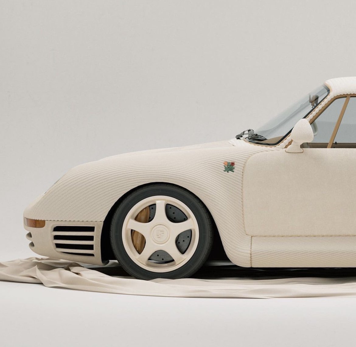 SAINT on X: Aimé Leon Dore x Porsche 959 knitted fabric concept by Thiago  Tallmann  / X