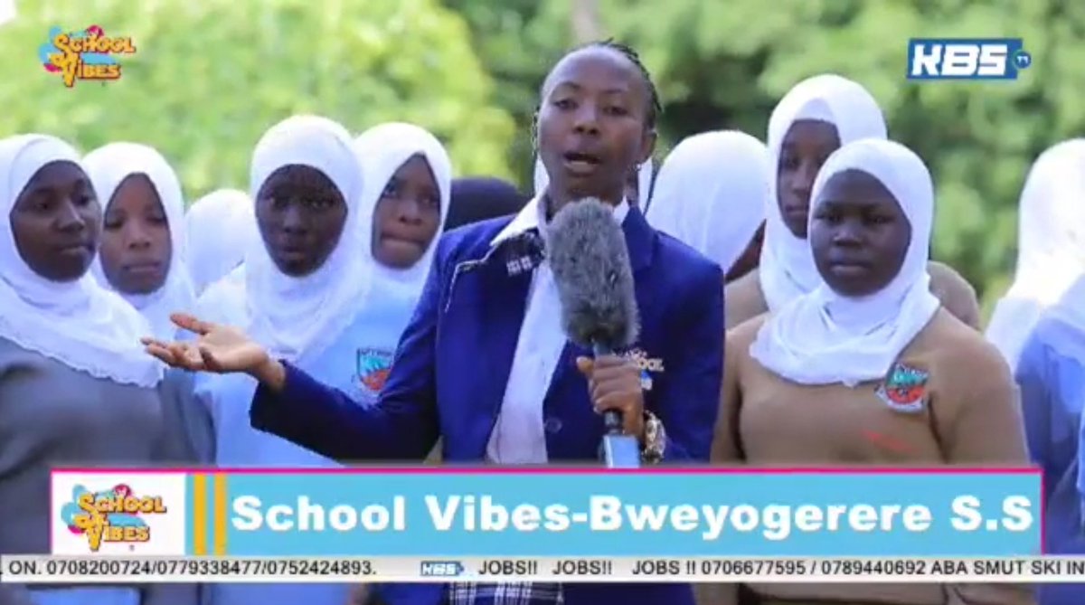 SchoolVibes7's tweet photo. It was massive today 🔥🔥🔥 @Kbstelevisionug  don't miss next week 4:00-5:00 PM with yo gal @KisakyeNanyonga
@Educ_SportsUg 
#shoolvibes https://t.co/kvs8K9Ib8t