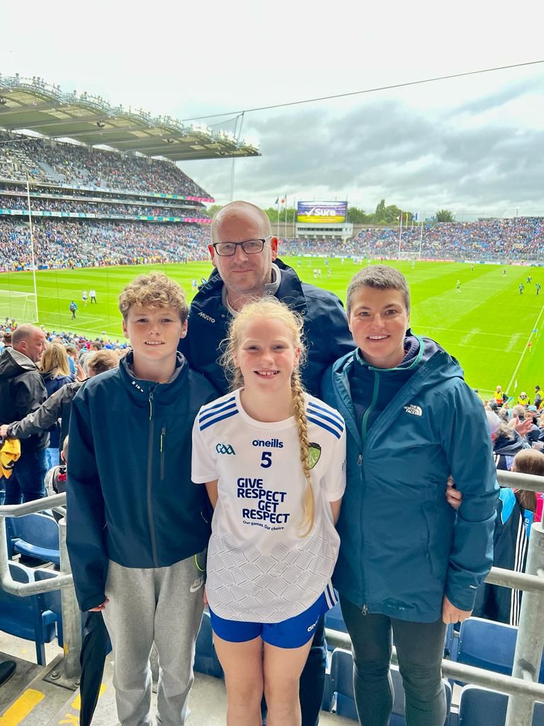 Well done Nell Kinsella you did your club and family proud in Croke Park today #firstofmany #kilmactocroker #properfan