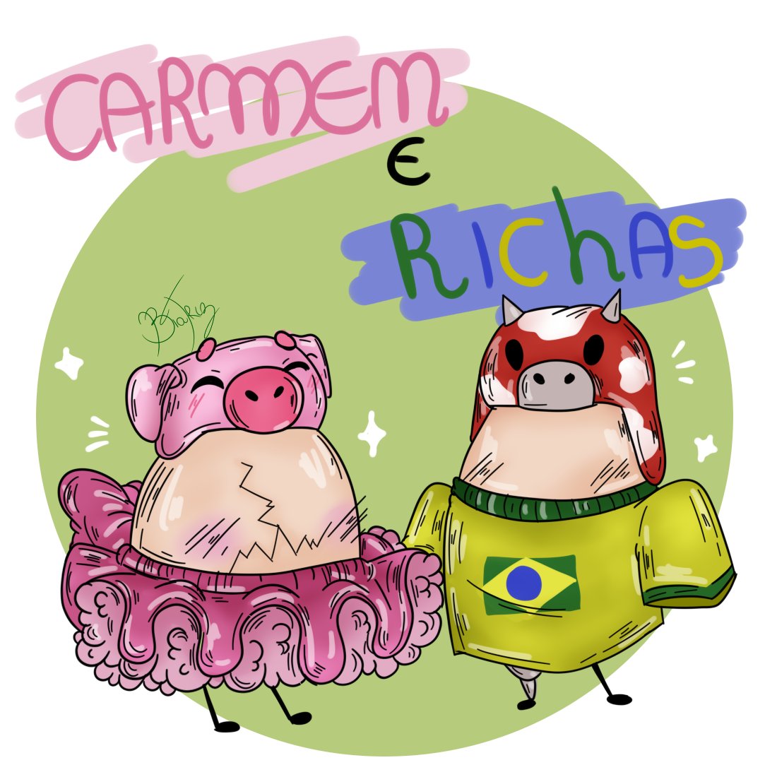 BiaTrizArts's tweet photo. Carmen com o irmão mais novo #richarlysonfanart #qsmpself #qsmpoc #qsmpricharlyson https://t.co/COb94i3XQy