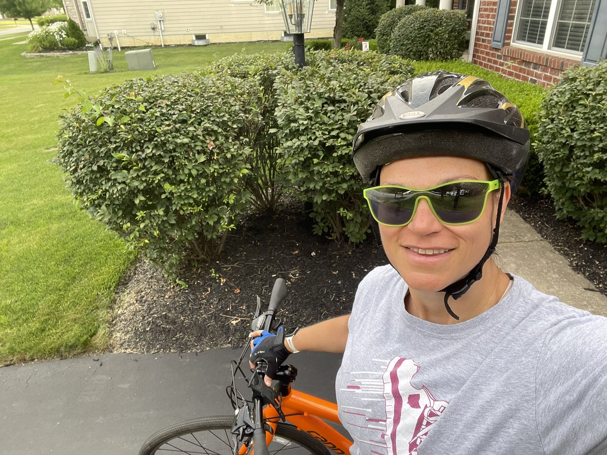 Finally got out for my first ride in preparation for @Pelotonia . Please consider donating to drive the research that discovers life-sustaining treatments and improves the care of cancer patients. pelotonia.org/profile/VG0025