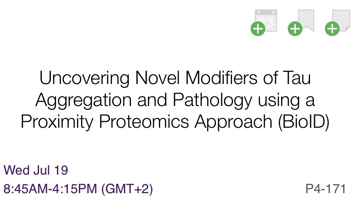 #AAIC2023 I’m so ready for you in Amsterdam!! I’m excited to share my update on the tau interactome work with you. Come by my poster and say hello! Big shoutout to @_BrightFocus for supporting in our work to #ENDALZ 💜🧠 @RossollLab @MayoClinicNeuro @MayoClinic @alzassociation