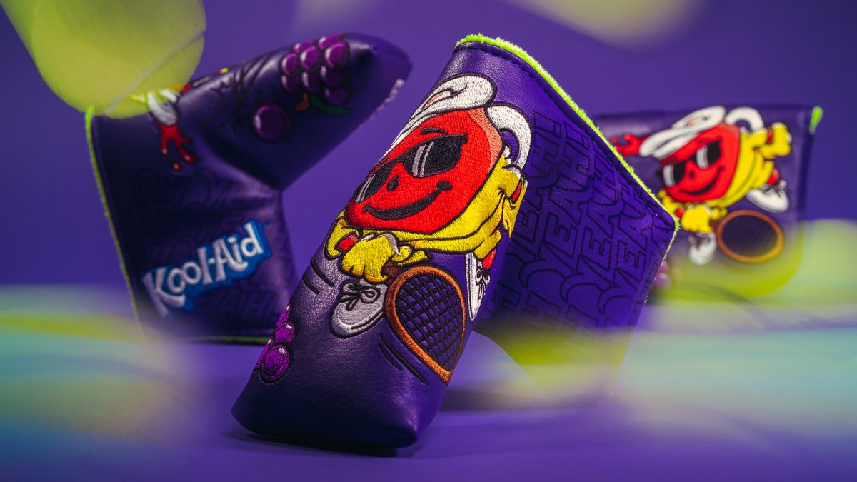 swaggolfco's tweet photo. Game. Set. KOOL-AID ๐
Weโre serving it up TOMORROW at NOON CDT only on https://t.co/oIZCfb5LQG (#yesmallets) https://t.co/OXD16SQOs3