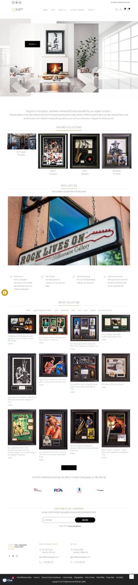 Woocommerce Website Design.
Website: millionairegallery.com
platform: WordPress
Country: USA
Page: 20
Book me: calendly.com/faisalbablo/web
Hire me: fiverr.com/s/WzrGbE
Portfolio: behance.net/faisalbablo
#woocommerce #wordpress #onlineStore #ecommerceWebsite #woocommerceStore