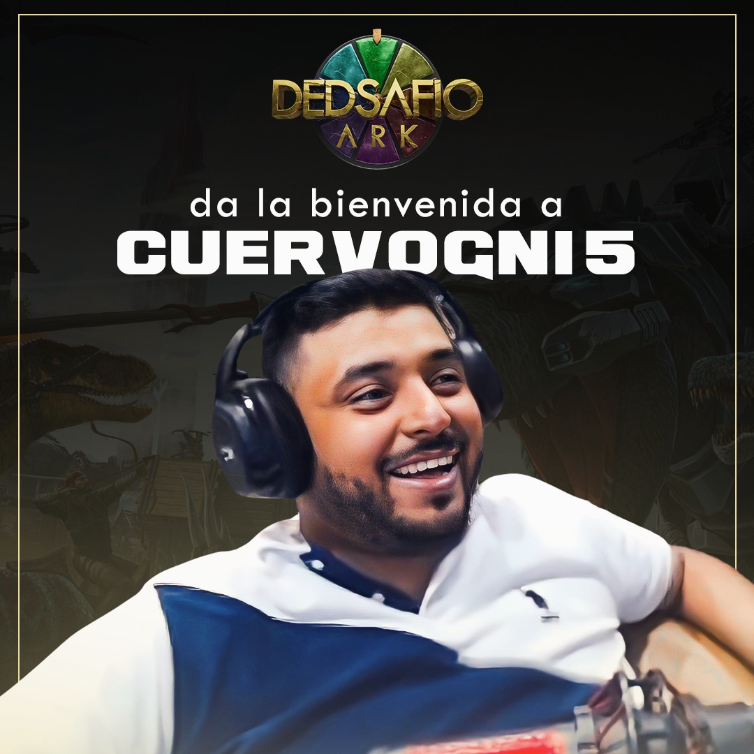 dedsafio's tweet photo. ¡Un gamer Mexicano llega con todo al #DEDsafioArk!🦖

  Bienvenido: @cuervogn15 🥳 https://t.co/RrMq1fcu9t