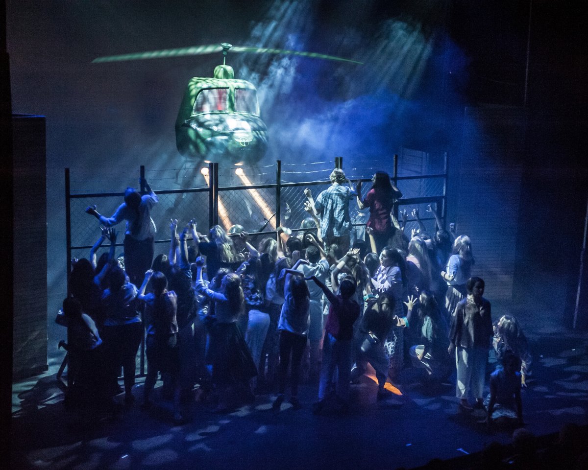 jameshuish's tweet photo. I absolutely LOVE directing musicals! πβ¨πΆ It's my passion and I'm so grateful for the opportunity to bring incredible shows to life. Here's a pic from "Miss Saigon" that I directed! Can't wait for #WestSideStory this summer! ππ #MusicalDirecting #DreamJob https://t.co/5sPRD9TC4Y
