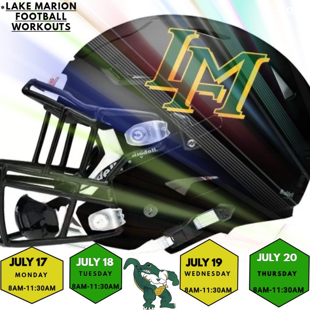 Lake Marion High School Athletics (@lakemarionhigh) on Twitter photo 
