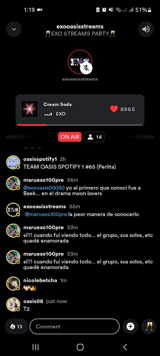 eri_XO9's tweet photo. @mcl_zkdl @OasisRSV @weareoneEXO TEAM EXO'OASIS 08 
EVIDENCIA DE STATIONHEAD 
TURNO 2 
KST: 4:00 AM - 10:00 AM 
HORA LOCAL: 1 PM-7PM
NICARAGUA
EXIST WITH EXO      
#EXO_CreamSodaMV 
#StreamEXISTbyEXO 
#크림소다_들었소다 
#EXO_EXIST 
#EXO_CreamSoda 
#EXO #엑소
@weareoneEXO https://t.co/mEkqXbTUFB