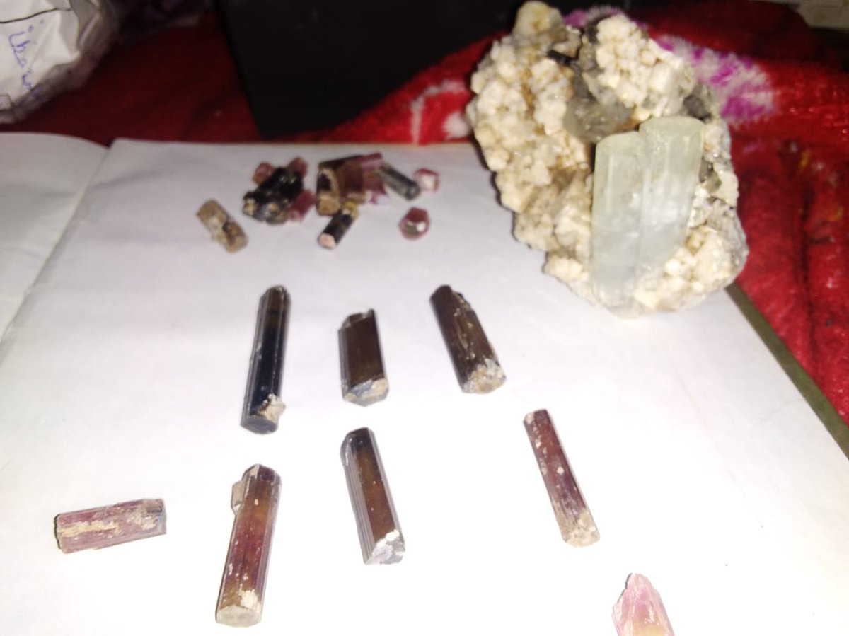 MoahandI's tweet photo. Tourmaline from Morocco https://t.co/4KMIXGctv5