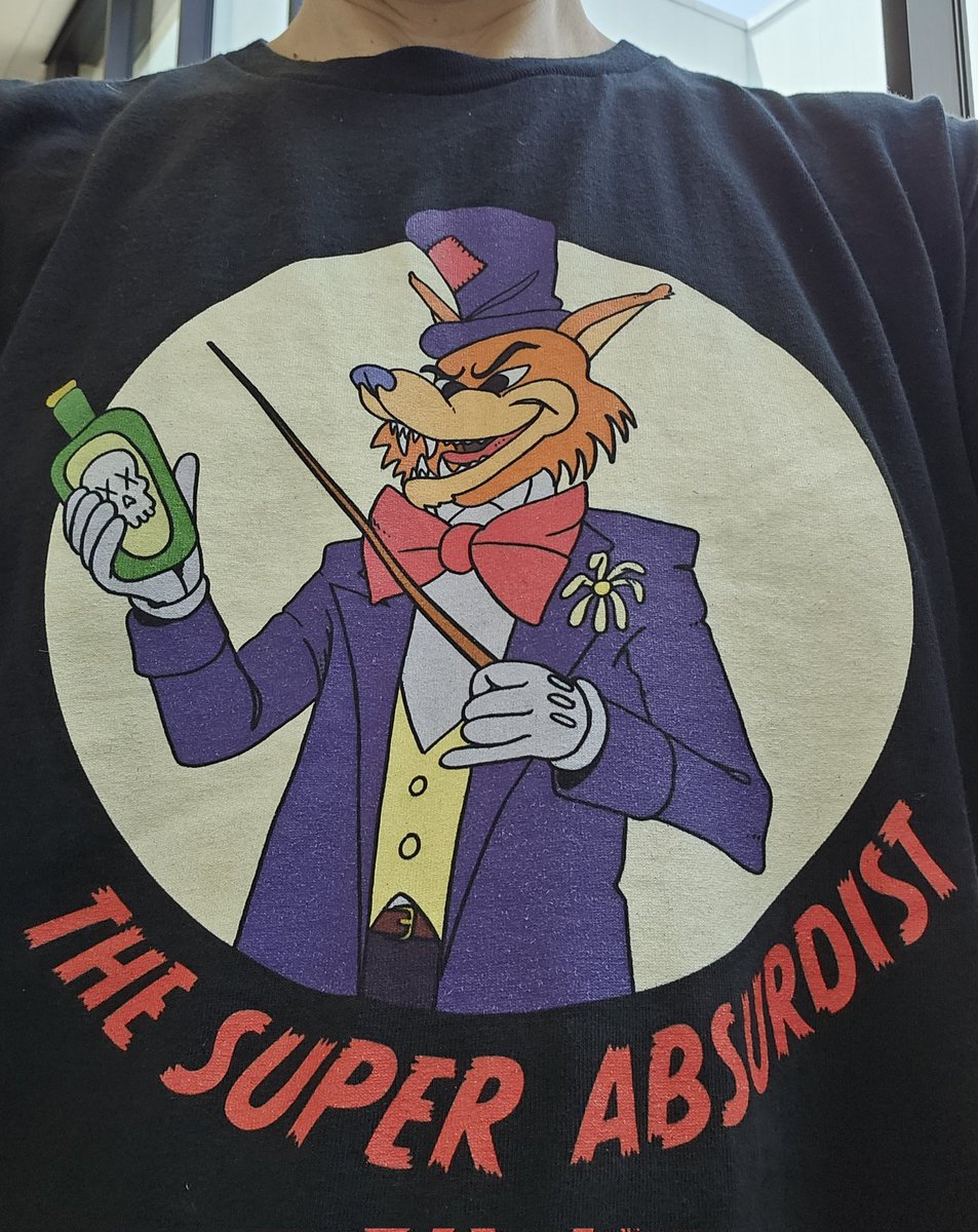 trinityzauthor's tweet photo. I'll be at #LongviewComicCon today! No table but I will have copies of my novella Grandma the Barbarian with me. If you see a guy wandering around with a shirt like this, feel free to stop me and buy a book.
#bizarrofiction #horrorcomedy
#WritingCommunity #HorrorCommunity https://t.co/F2UKe6DLby