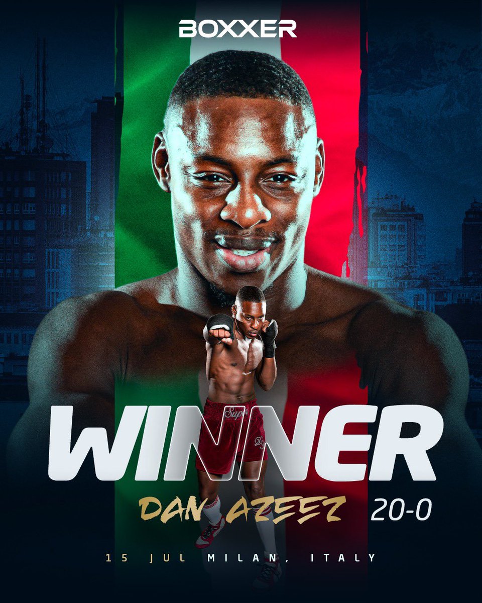 🚨 @dan_azeez wins via wide decision against Khalid Gradia to set up a huge all-British fight with @boxingbuatsi 🤝