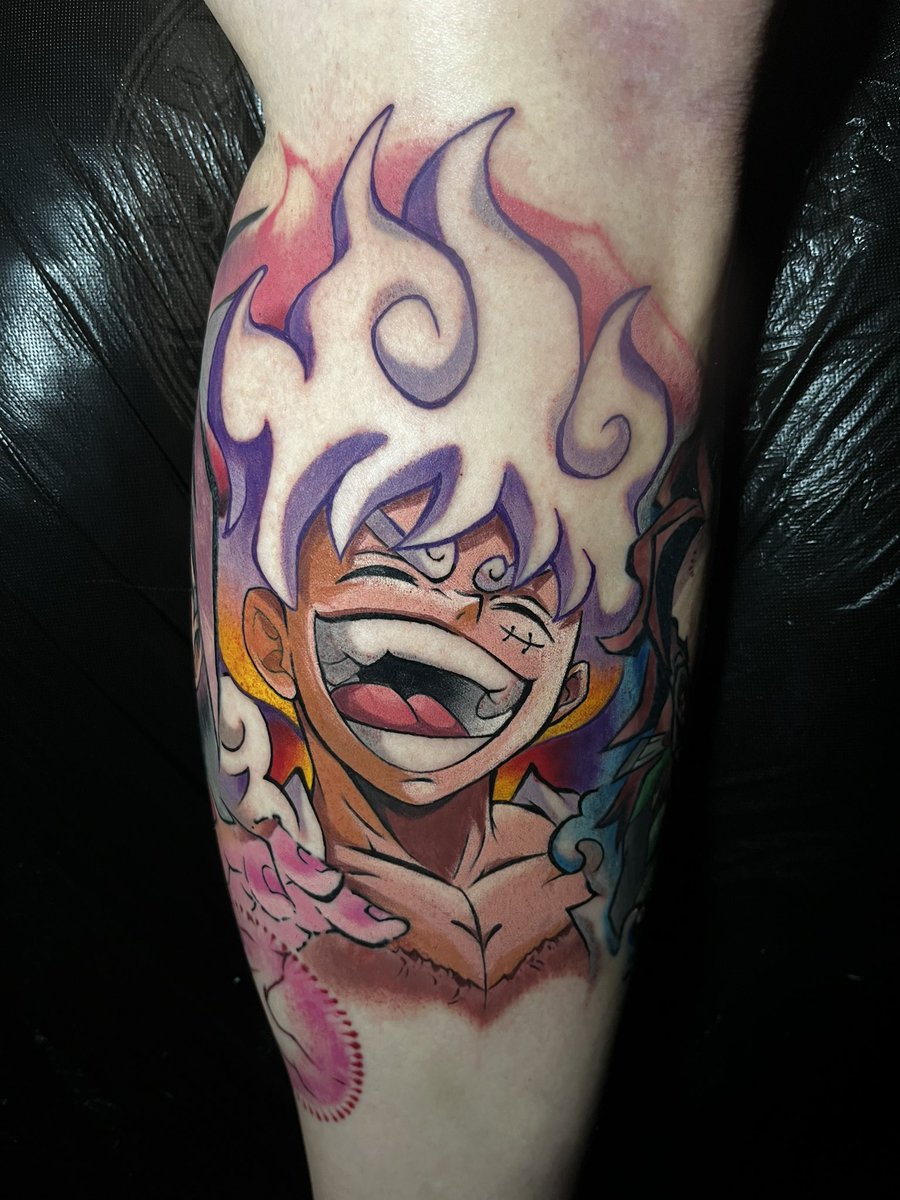 #luffytattoo #madridtattoo #animetattoomadrid #mangatattoo #luffy