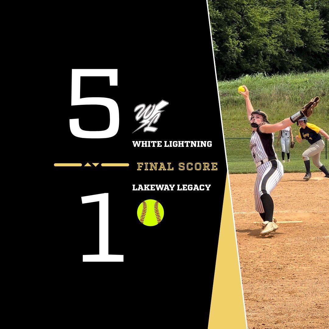 W⚡️L won game 2 5-1, scoring 2 in the 1st. A 2B by @WL_jaydenford34 extended the lead in the 2nd. Zetta Smith, @lorawilgus, <a href="/rileymcmillan06/">Riley McMillan</a>, @hadleyrena10, Ford, @jennathoma11, &amp; <a href="/alytaylor166/">aly taylor</a> each had 1 hit. @phoenixahles earned the W, giving up 4 hits &amp; 1 run in 4IP, 8Ks &amp; 0BB