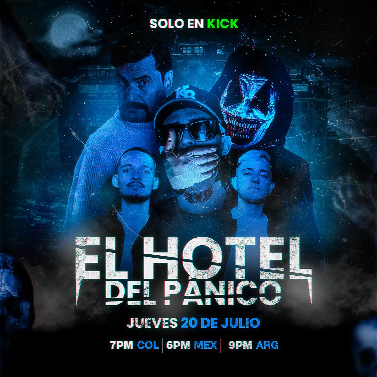 WestCOL_'s tweet photo. 20 de julio! Alquilamos un hotel embrujado para intentar tener algún contacto con el más allá 

Tenemos dos invitados especiales que nos acompañarán https://t.co/0btts3tUTO