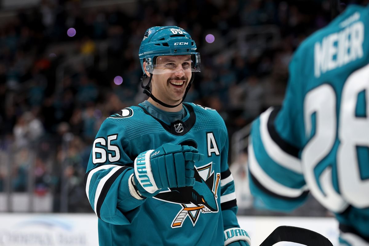Berger_BYTES's tweet photo. HERE IT IS: William Nylander and Morgan Rielly from the #Leafs to San Jose for Erik Karlsson and the #Sharks first-round pick next summer... https://t.co/ykgoeRBBpM #LeafsForever https://t.co/RgH1F9W1by