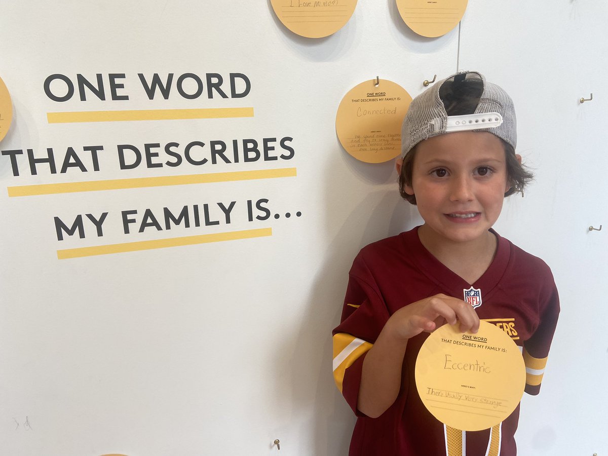 Summer fun <a href="/PlanetWordDC/">Planet Word Museum</a>. Learned a lot and can’t wait to visit again.