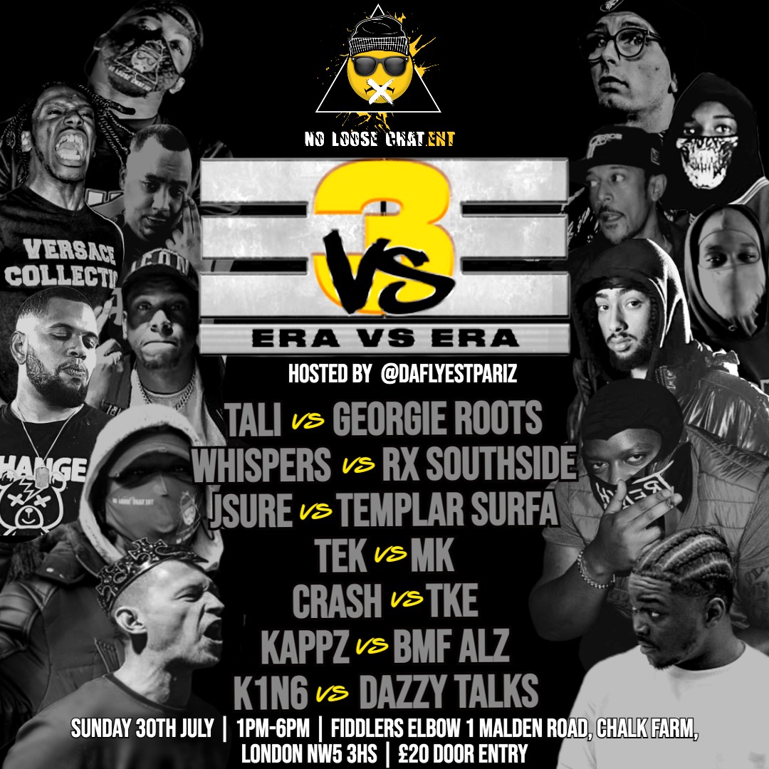 snupeholditdown's tweet image. ERA VS ERA 3

@Noloosechat

SUNDAY 30TH JULY | LONDON 

HOSTED BY @Pariz1

25 ONLINE TICKETS LEFT! ⬇️

buytickets.at/noloosechatent…