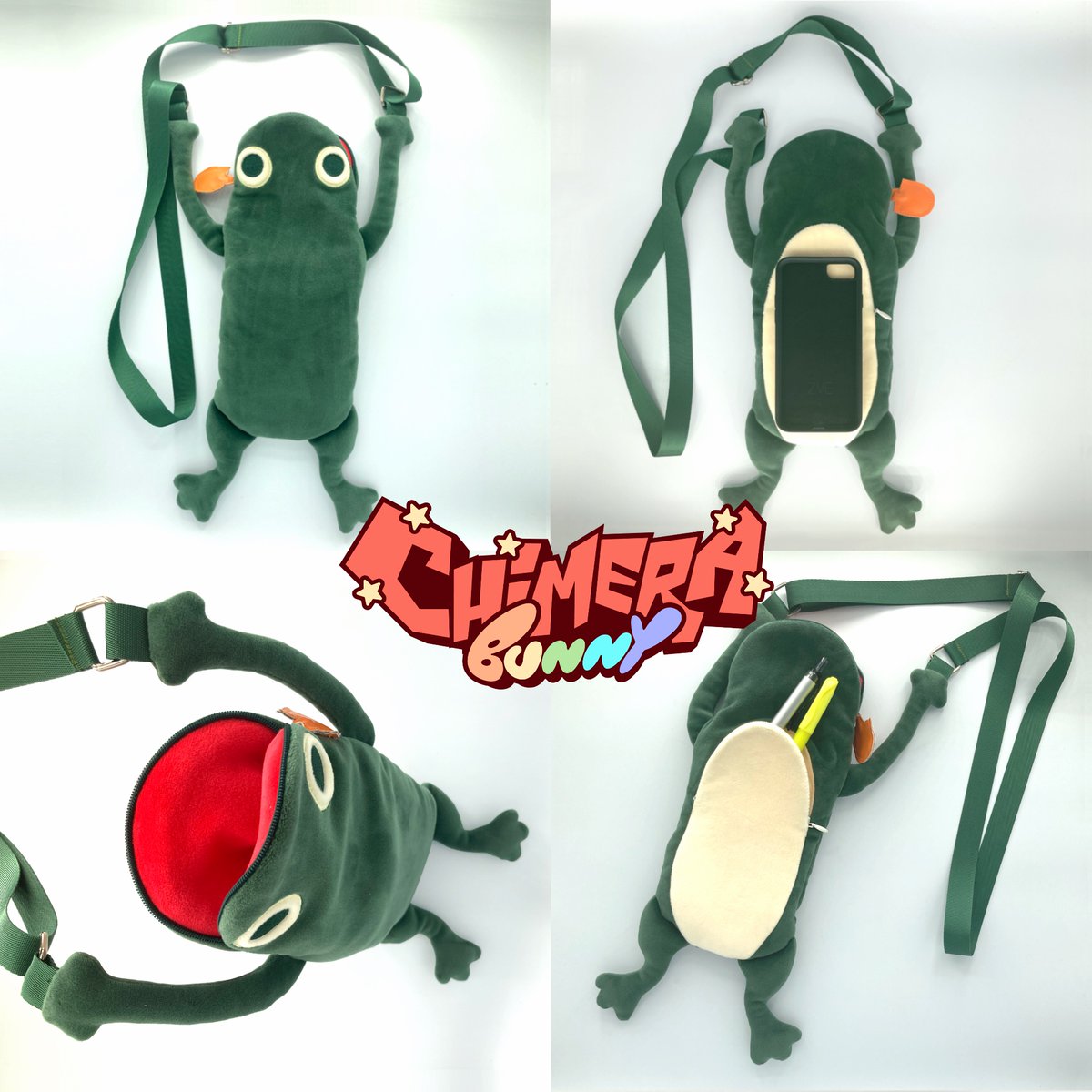 ChimeraBunny_'s tweet photo. Frog bag! NOW AVAILABLE through our campaign!! https://t.co/614uSMjFdq

Support indie animation! https://t.co/18W0fpU3FS