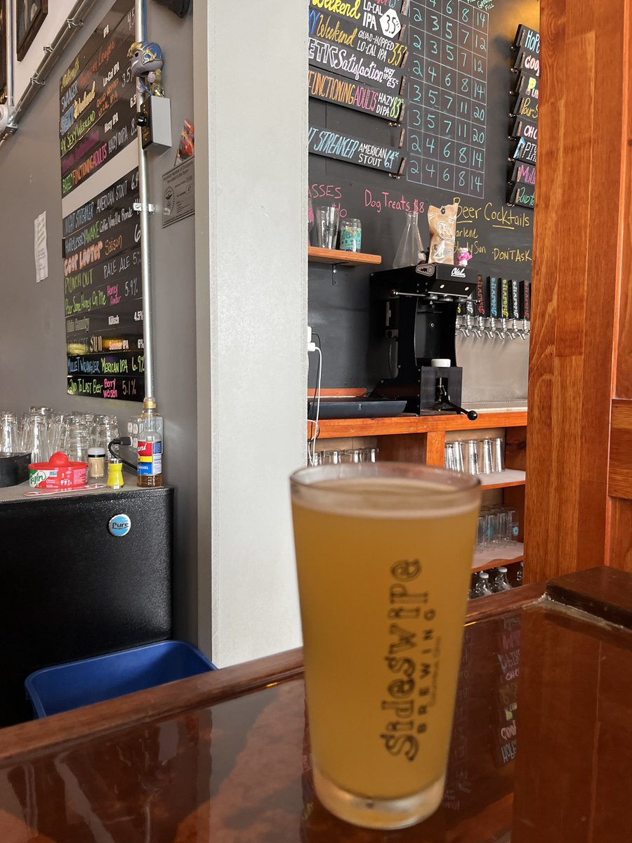 Stop 5 on the #cbusaletrail is our last visit ever to <a href="/sideswipebrew/">Sideswipe Brewing</a>  You will be missed!