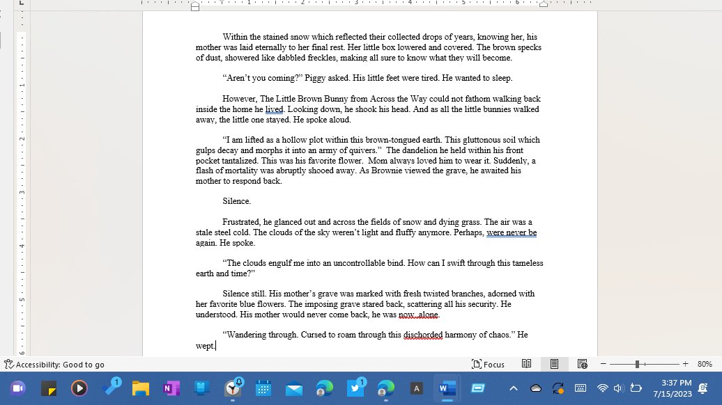 Sneak Peak!
Well, here is how is looking now. I hoped my writing can help someone. And in the process, help me as well. I keep going back to a time, when I lost someone dear. 
#writing #iamwriting #iamediting
