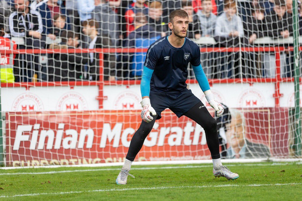 Tc1Uk's tweet photo. TC1 keeper @HarryFisk01 with @shelsfc in a 1-1 draw last night🧤

Another one of our keepers taking the step across the water to fight for first team football in the top league of Ireland 🍀👏🏻 https://t.co/ZW4Ii5dE5f