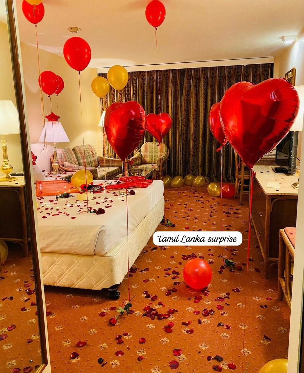 Jhalinyjoka's tweet photo. Tamil Lanka surprise delivery #SriLanka  birthday surprise decoration https://t.co/zy7zPO1aZ5