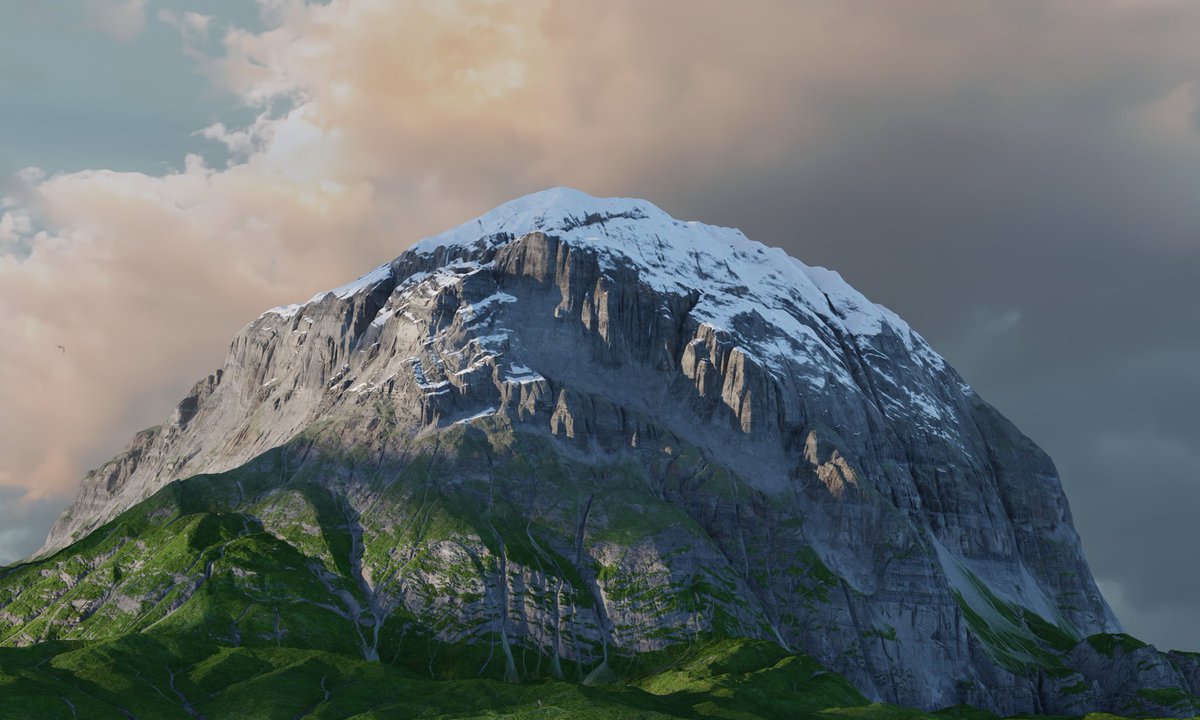 New Mountain Environment made in WorldMachine and composed and rendered in Blender. Featuring some materials from Quixel Megascans.

#worldmachine #blender #blender3d #quixelmegascans #digitalart #3d #environmentart #landscapedesign #quixel #conceptart #landscape #art #cgi #cgart