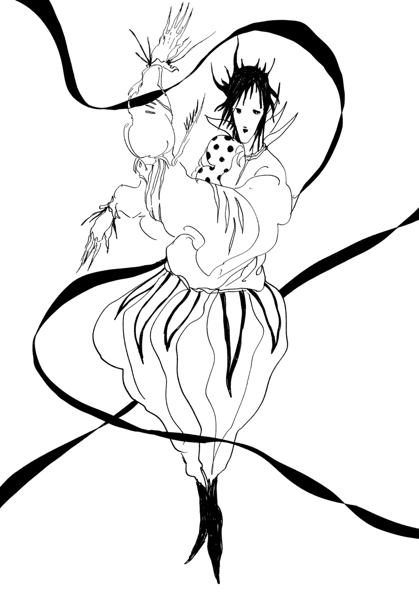 random sketch

#inkart #CLIPSTUDIO #sketch #digitalart