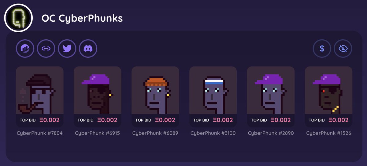 humblenzz's tweet photo. With all this Phunk hype I say those interested in them check out @cyberphunks made by the @_capsule21 team
Artwork all onchain
@duvtale @dumbnamenumbers & @piv https://t.co/cAGzSDYaWS