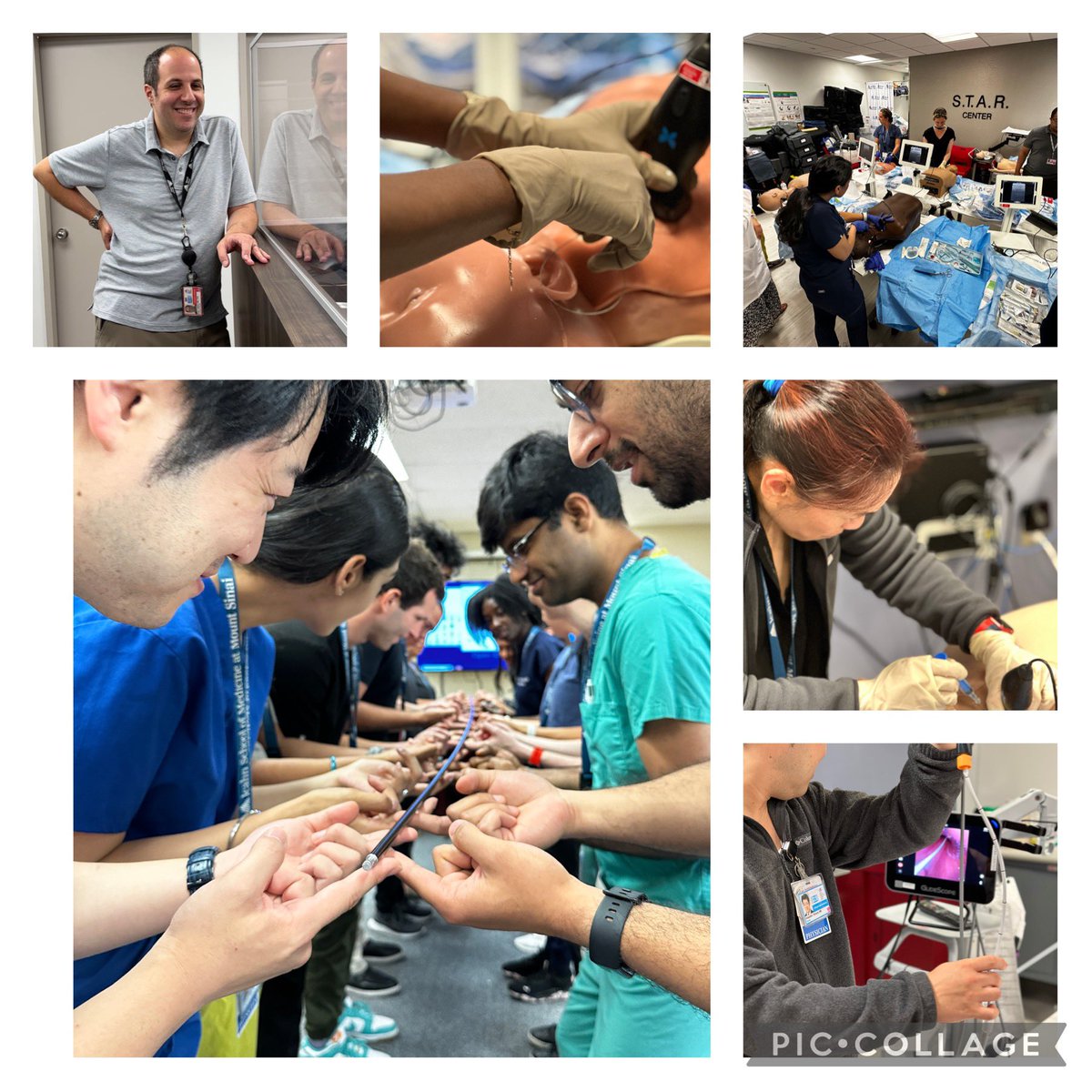 So fun hosting the <a href="/IcahnMountSinai/">Icahn School of Medicine at Mount Sinai</a> Institute for Critical Care in the @Sinai_Emerg_Med STAR Center.

#simulation 
#MedEd