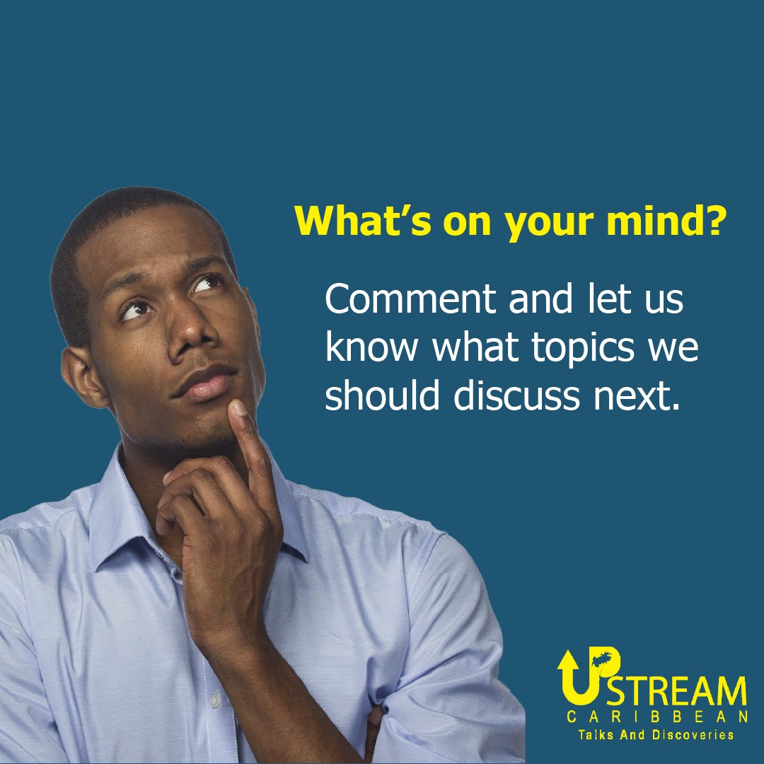 We would love to hear from you!
Which topics would you like us to discuss?
Tag a friend to have their say as well!

#UpStreamCaribbean #podcast #podcasting #podcastshow  #questionoftheday #PodcastLifeMatters