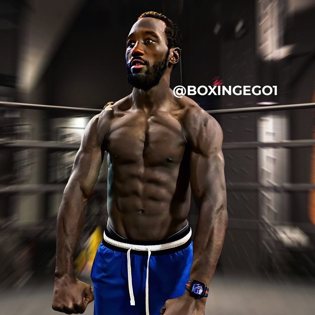 Boxingego's tweet photo. #EGOGraphics #EGOWeightWatchers #EWW - Bud Crawford said 💪🏿 looking strong. Will it be enough for Errol Spence Jr., in #SpenceCrawford #TerenceCrawford #EGO https://t.co/vlAVUvE9wU https://t.co/7V5lNUEWzz