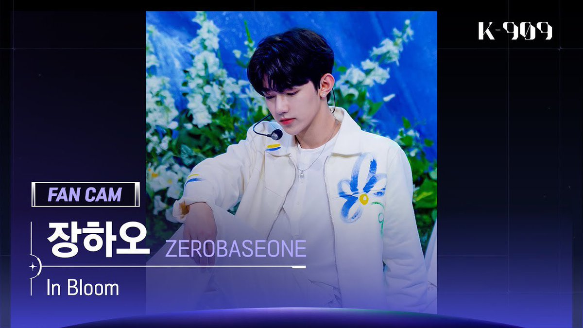 ZHANGHAOGLOBAL's tweet photo. [📹] #ZHANGHAO recent fancams update 4:55AM KST 

🌸 Music Core
1. In Bloom fancam
• 54,991 views  (goal: 100k)
• 7k likes  (goal: 10k)
▶️ https://t.co/PKUQm89buw

🎻K909 
1. And I fancam
• 30,419 views  (goal: 50k)
• 5.3k likes  (goal: 8k)
▶️ https://t.co/EOit90f9Tv

2. In Bloom fancam
• 42,008 views  (goal: 70k)
• 6.9k likes  (goal: 8k)
▶️ https://t.co/jKd6fo4Qmf

#장하오 #章昊 #ジャンハオ #ZEROBASEONE #ZB1 #제로베이스원