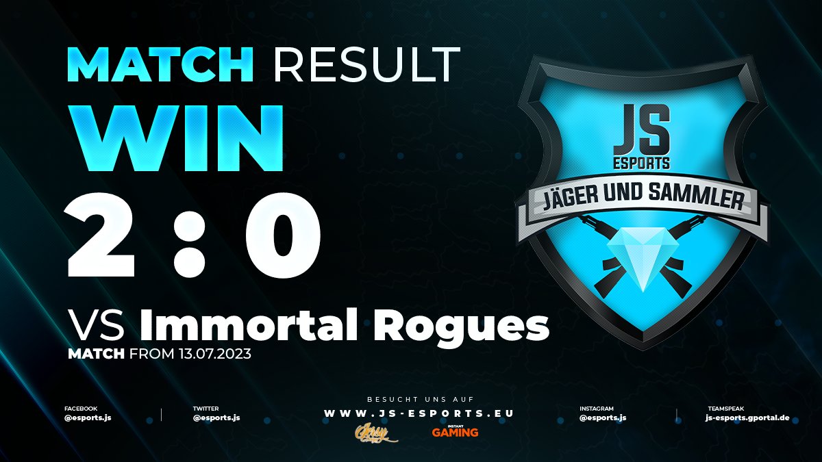 EsportsJs's tweet photo. 🔥 Huge congratulations to our #R6S Academy team for a fantastic 2-0 victory against the @ImmortalRogues within the @DeSBLR6 ! 

#DeSBL #Victory #TeamWork #jsesports #RainbowSixSiege https://t.co/O5niwJAPHP