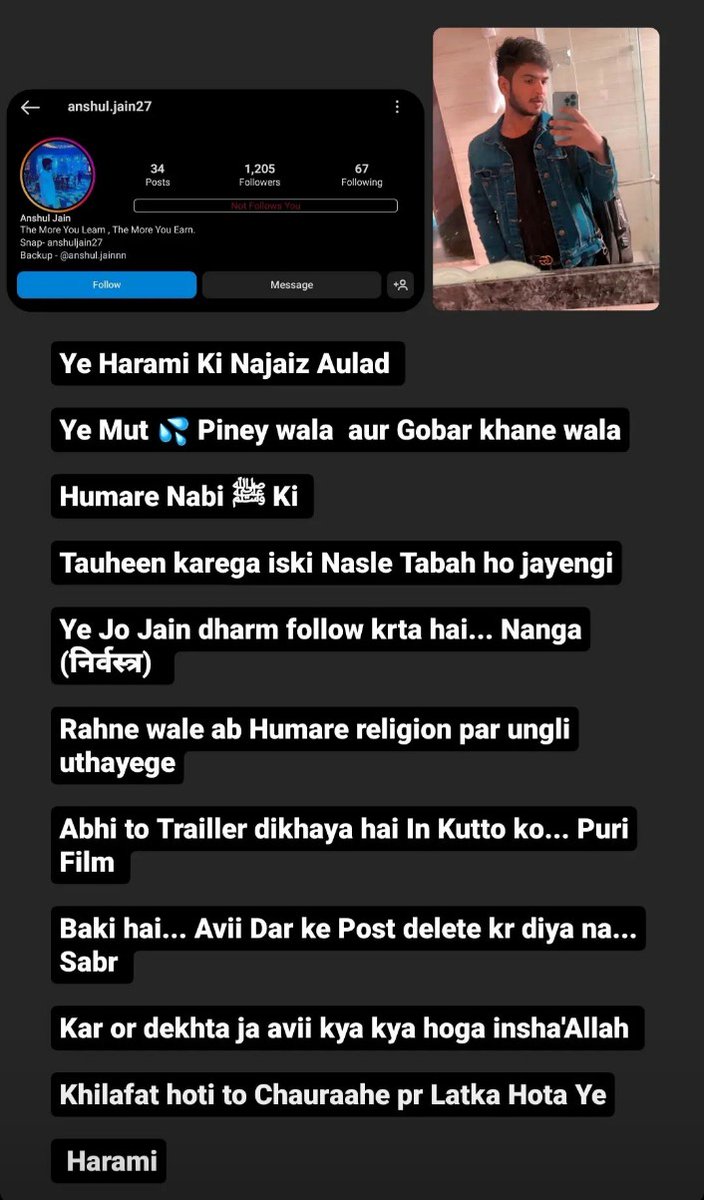 pvt_farzan's tweet image. #ArrestAnshulJain