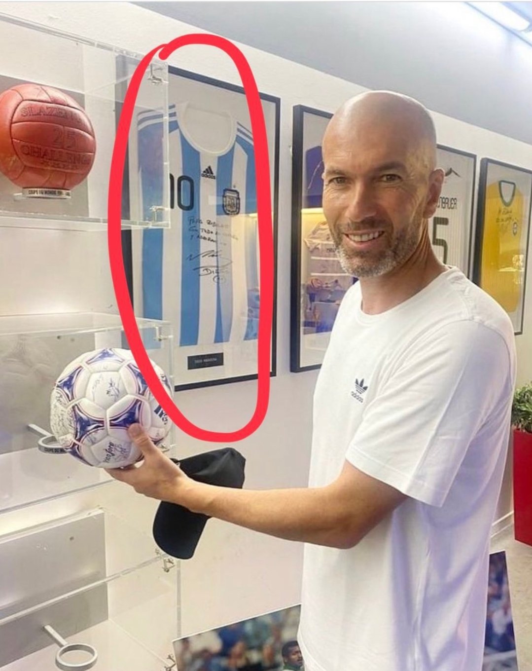 Messi zidane shirt hotsell